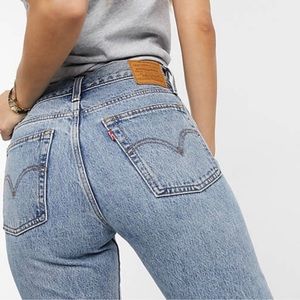 Levi's Premium Wedgie High Rise Skinny Jeans Size 27